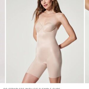 Spanx bodysuit in cream